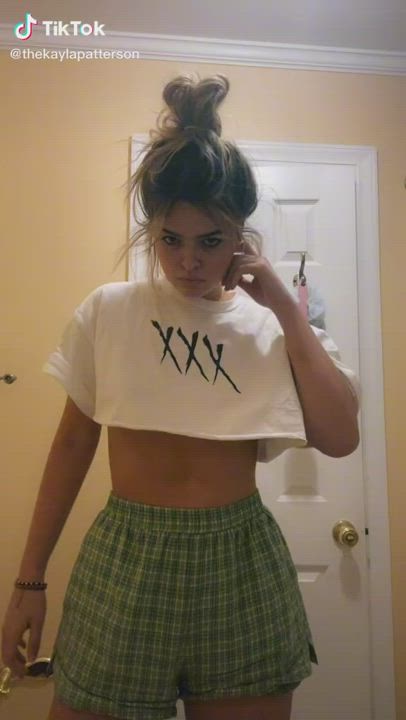 Girls Nipslip TikTok gif