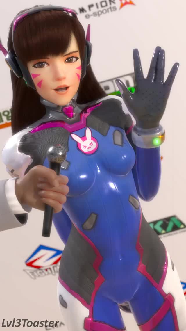 D.Va Wants to thank her fans! (Lvl3Toaster)