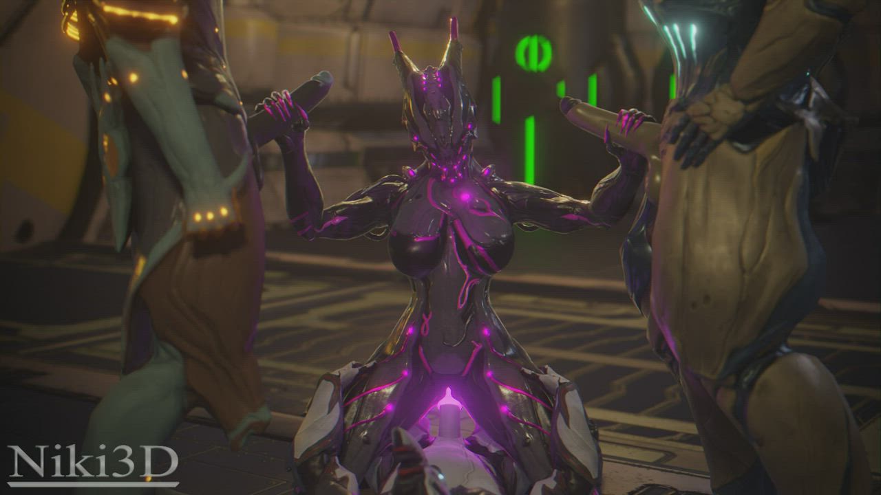 [Valkyr] assisting her team. (Niki3D)