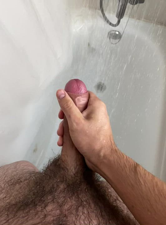 At shower