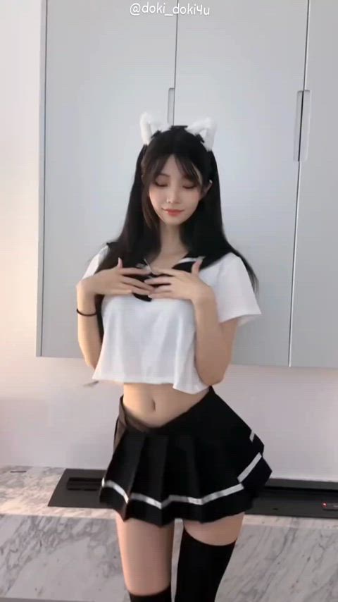 asian dancing korean gif