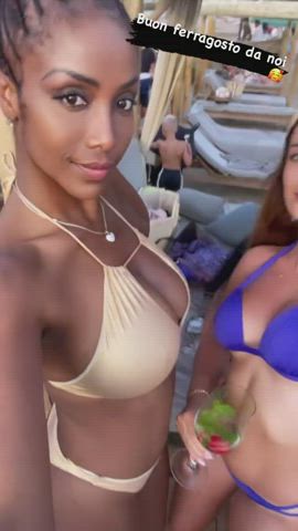 big tits blasian italian tiktok gif