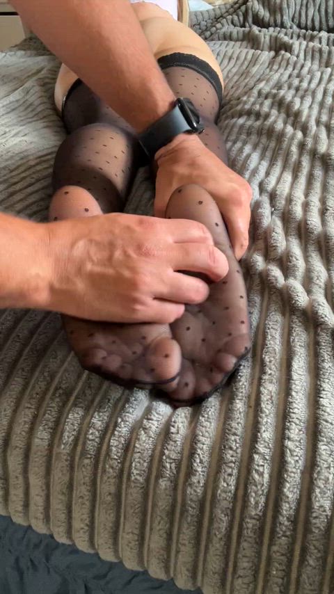 feet feet fetish foot foot fetish nylon nylons soles tickling gif
