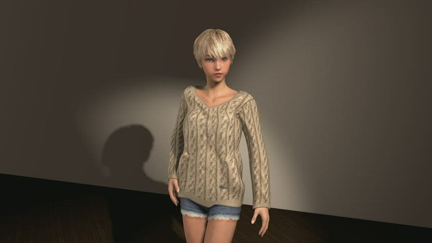 animation petite small tits solo gif