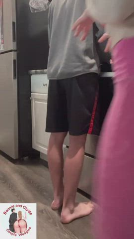 Gave him a wedgie and soon got the favor returned😈🥵
