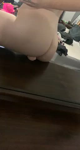 Riding this dildo while thinking about being and other couples