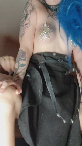 Strapped, messing up my makeup, and choking?! I'm in a dream
