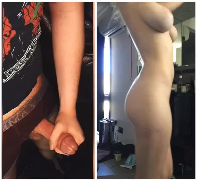 Cumming for a cutie
