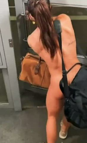 She must’ve accidentally packed up all her clothes too