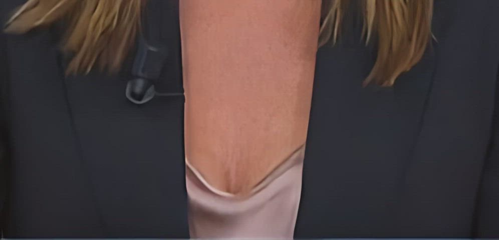 boobs busty cleavage public solo tease tits r/titsworship gif