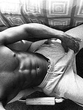Would you like to see what's under my sweats?