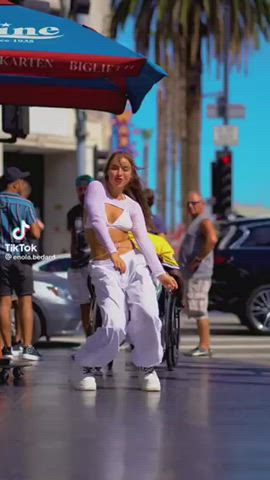big ass dancing jeans gif