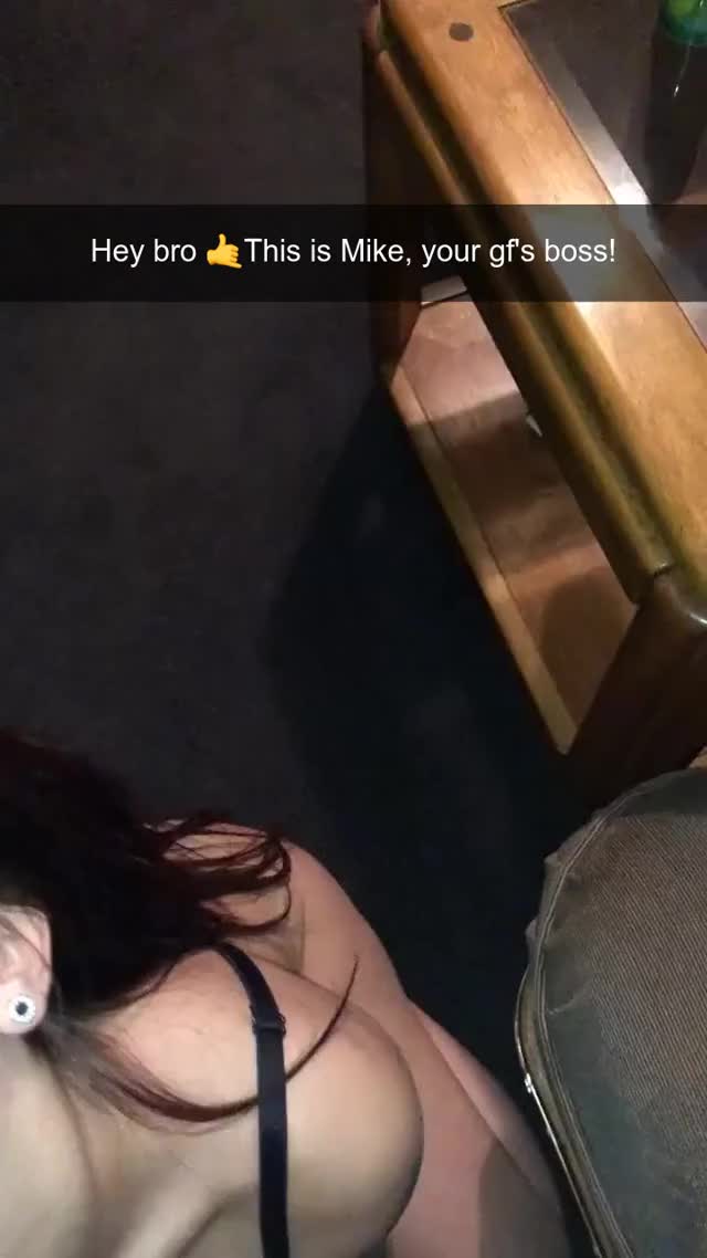 He sent the snap to all your friends too