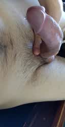 BWC Big Dick Dripping Edging Precum gif