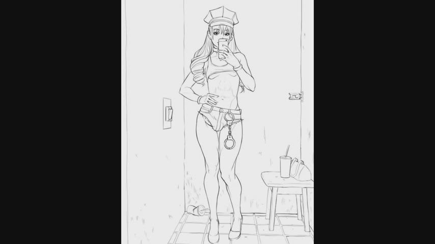 cartoon futanari hentai sissy gif