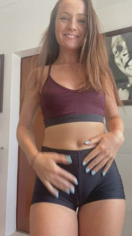 Amateur Homemade Naked Natural Tits Nude Pantyhose Shaved Pussy Small Tits Teen gif