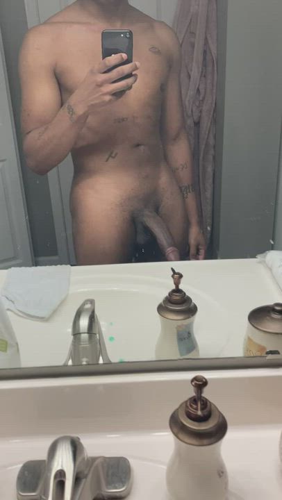 BBC Interracial Selfie gif
