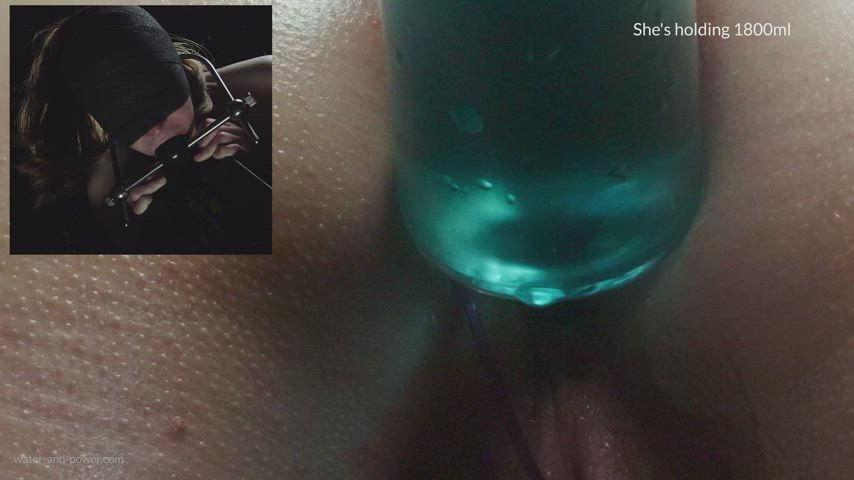 anal play bdsm enema gagged submission submissive gif