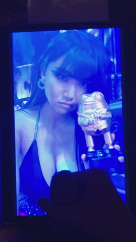 Thick load all over Aria. Who’s next? ?
