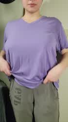 To me, comfort is wearing sweat pants and letting my titties drop. What about you?