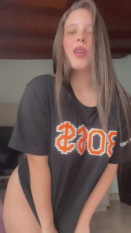 ass big ass big tits cute latina gif