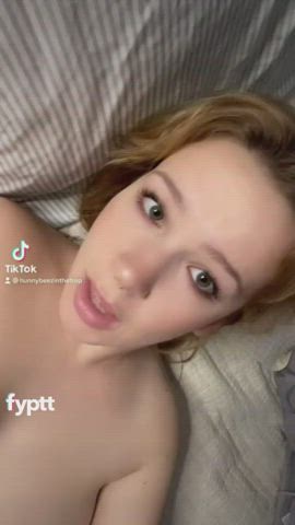Pussy TikTok White Girl gif