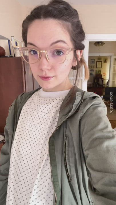 ?All natural today with no bra and no makeup