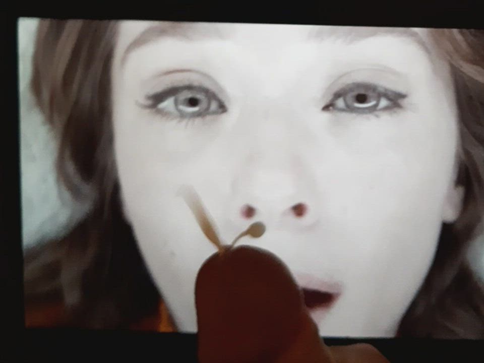 Busting nuts for Elizabeth Olsen