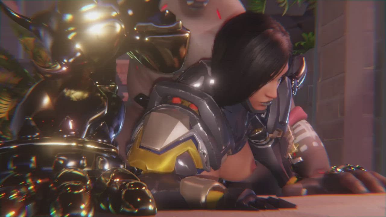 Anal Animation Overwatch gif