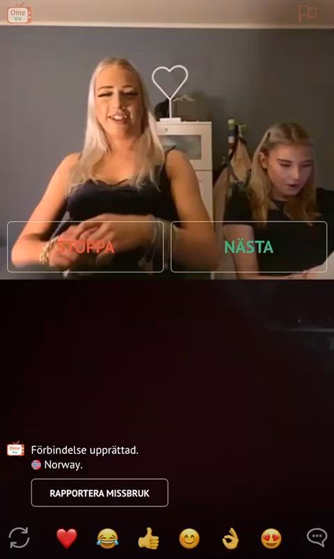 girls reaction sph gif