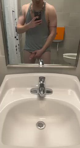 Post workout boner