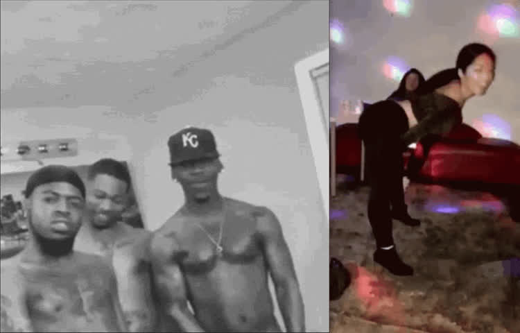 Asian Asianhotwife BBC Booty Cheating Cuckold Interracial Twerking Watching gif
