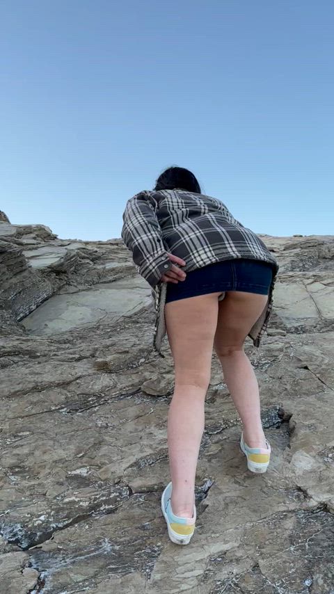 milf tease r/fuckoutdoors gif