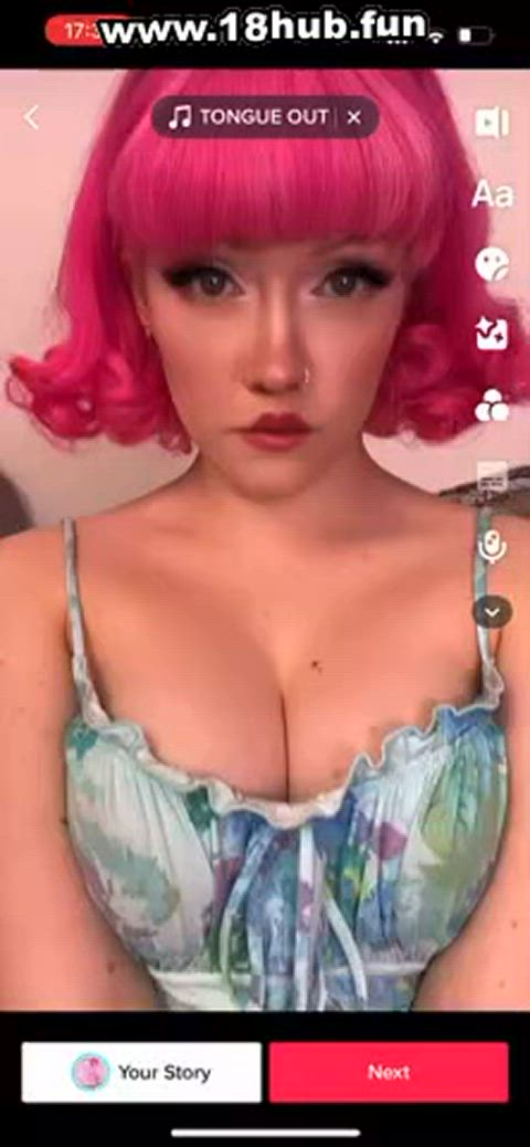 amateur dildo double blowjob naked sex tiktok gif
