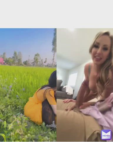 Cute Indian Sucking gif