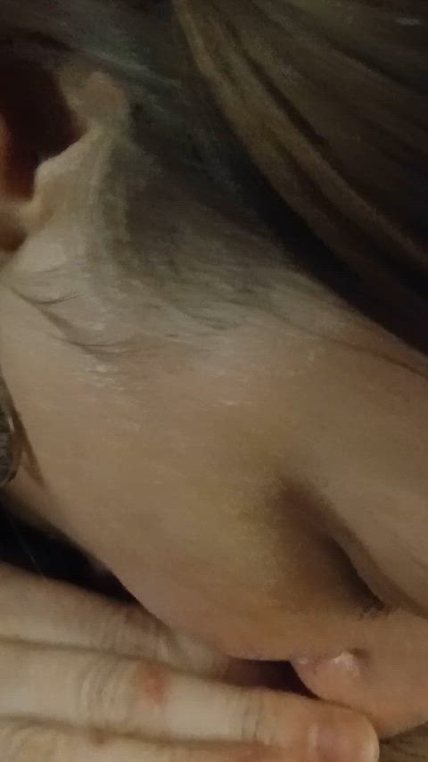 amateur deepthroat oral sloppy sucking gif