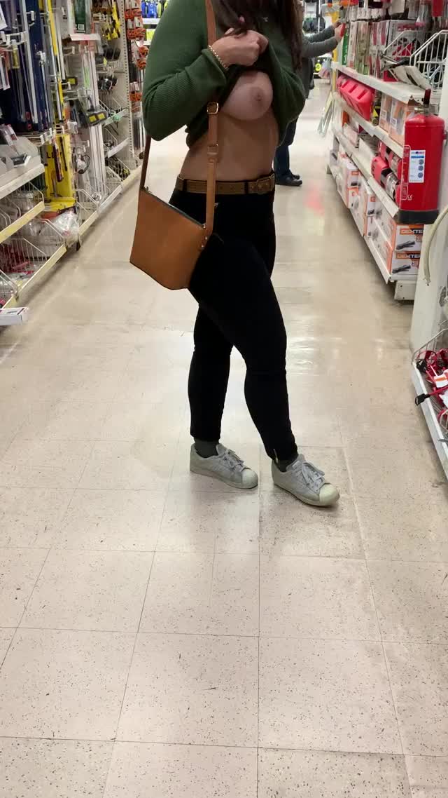 Playful at breco store