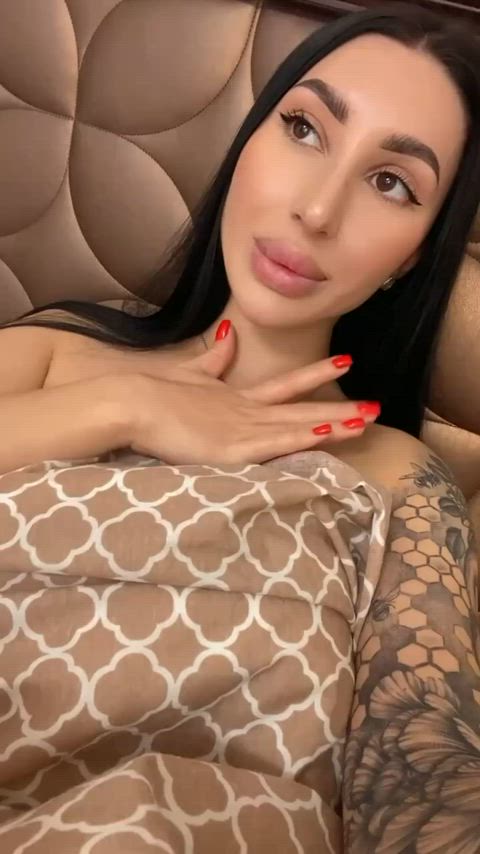 Suck my huge nipples harder😈[OC]