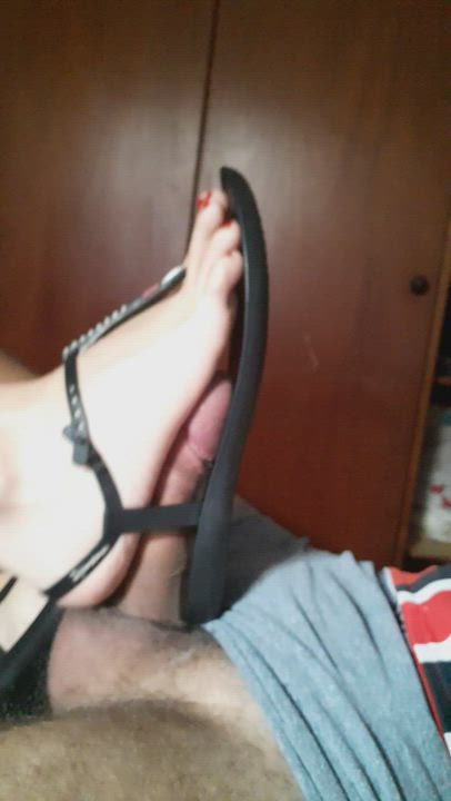 She makes me crazy with her SecretSandals