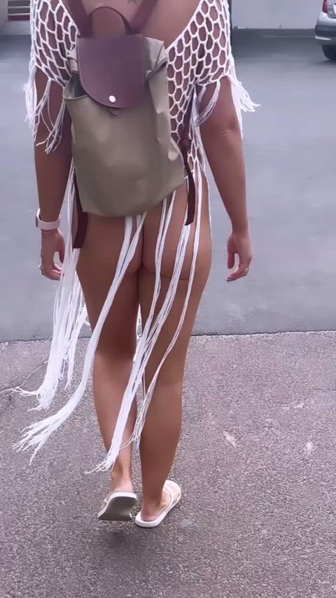 Compilation of me flashing in public