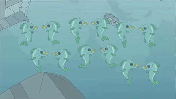 dancing fish