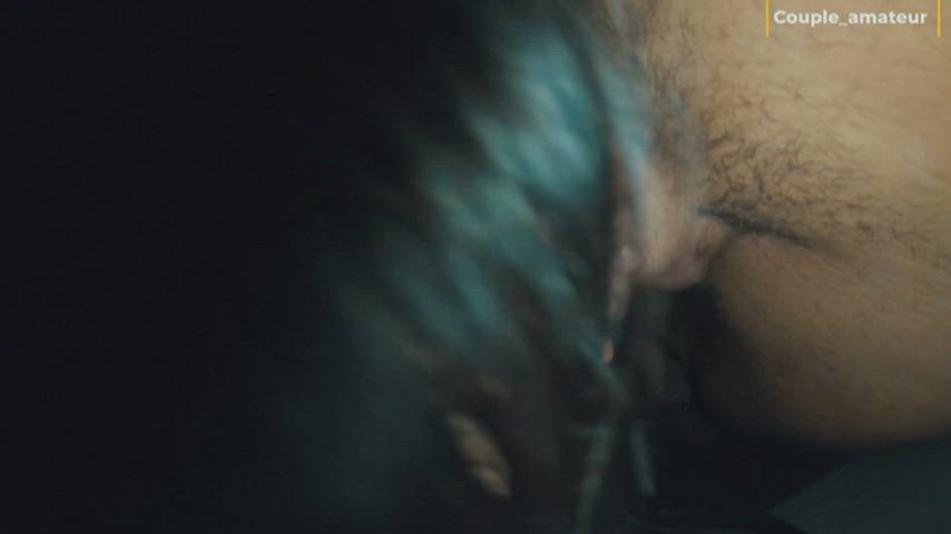 amateur big dick blowjob cuckold cumshot deepthroat facial hotwife pov threesome