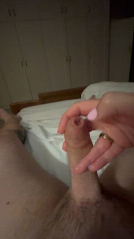asmr amateur cock foreskin gay handjob jerk off male masturbation masturbating bisexual-male
