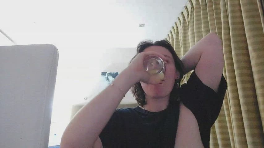 big ass flashing underwear gif