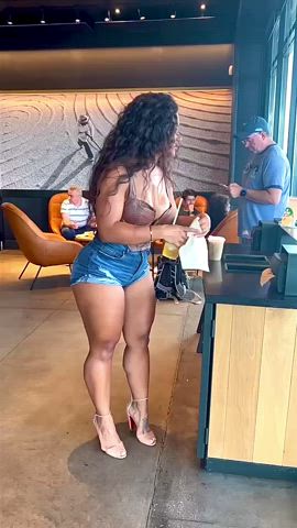 Kathy Showing Off Her THICK Body Publicly 👀😳