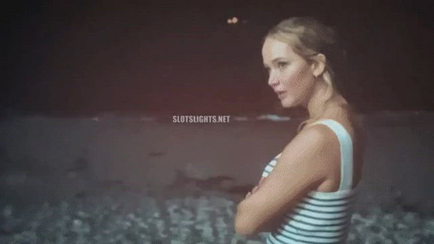 celebrity jennifer lawrence naked nude strip stripping undressing gif