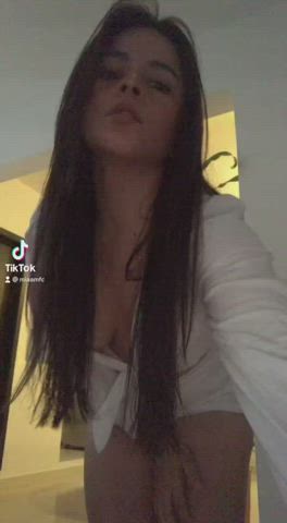 ass long hair teen tits gif