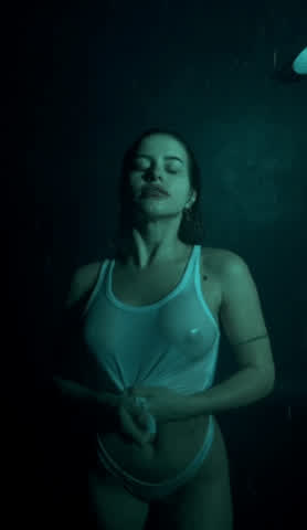babe big tits boobs model nsfw onlyfans solo teasing tits gif