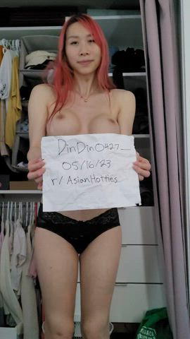 asian nsfw redhead dindin0427 gif