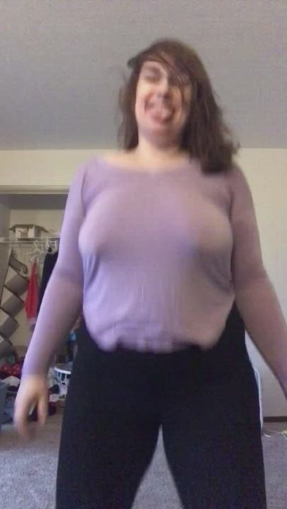 Amateur Chubby Naked Porn GIF by immadawgtoo